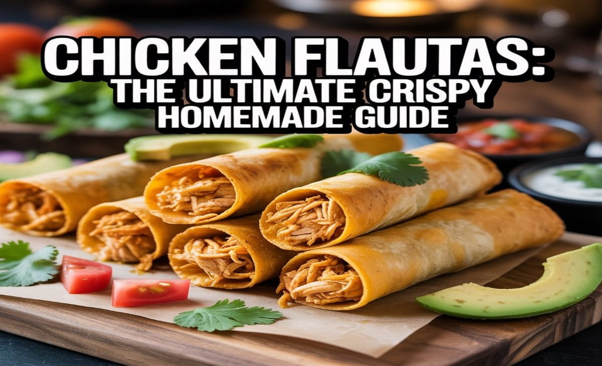 chicken flautas