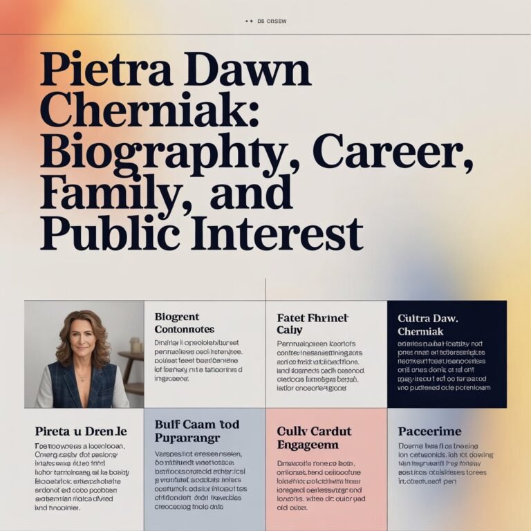 Pietra Dawn Cherniak: Biography, Career, Family, and Public Interest
