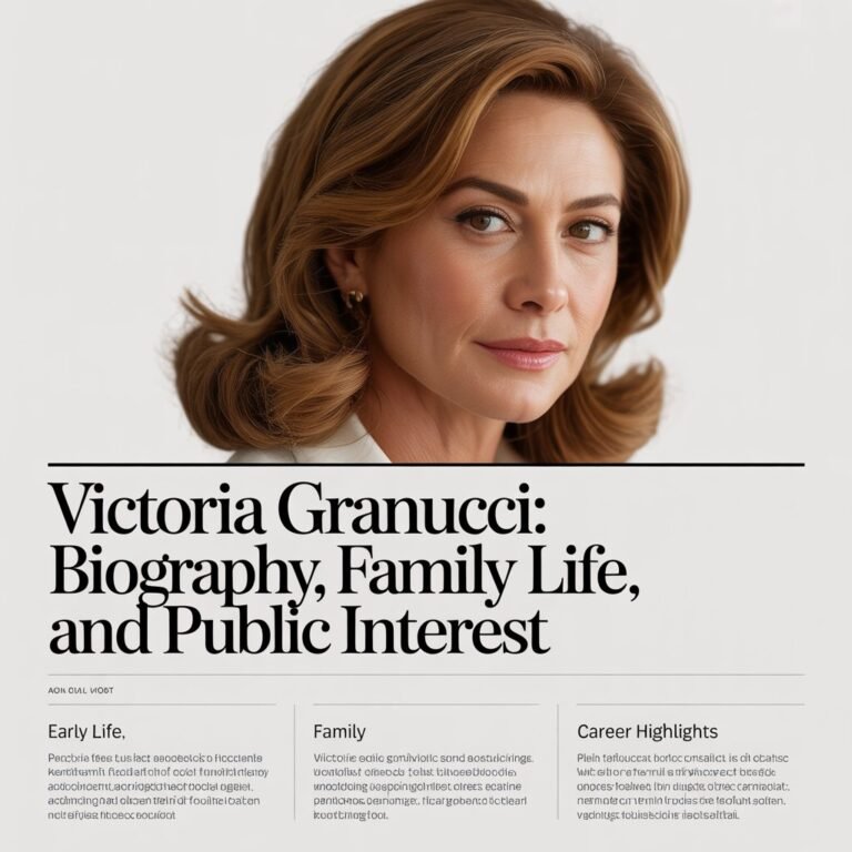 Victoria Granucci: Biography, Family Life, and Public Interest