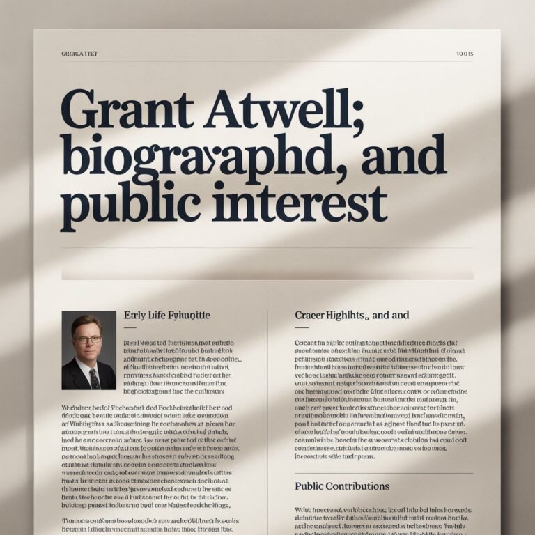 Grant Atwell: Biography, Background, and Public Interest