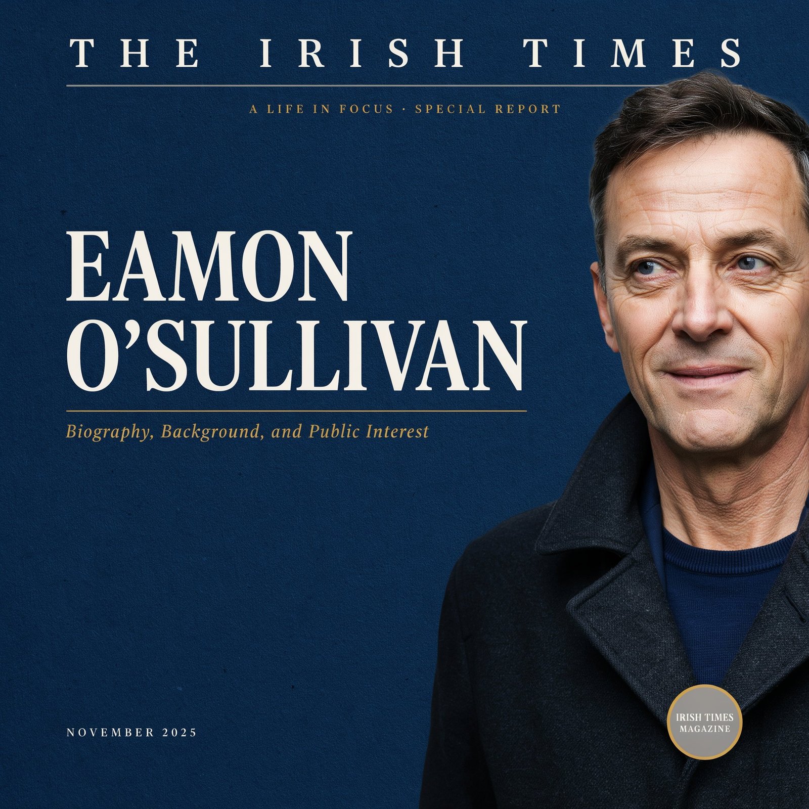 Eamon O'Sullivan Irish hotelier and business figure representing Ireland's hospitality and tourism industry excellence