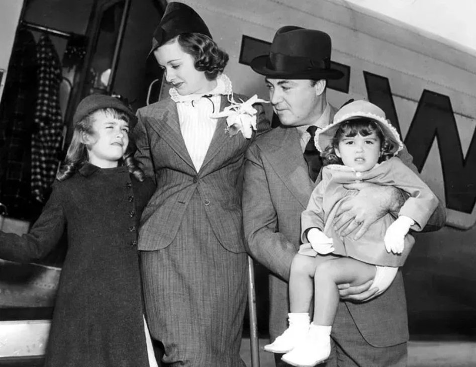 James Lamarr Markey — adopted son of Hollywood icon Hedy Lamarr pictured in 1940s Hollywood